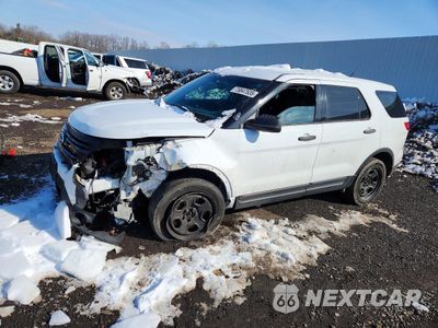 2014 FORD EXPLORER POLICE INTERCEPTOR 1FM5K8AR1EGC08166 - główne zdjęcie licytacji z USA - miniatura