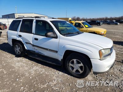 Czwarte zdjęcie samochodu z boku: 2002 CHEVROLET TRAILBLAZER VIN:1GNDT13S722415214 - miniatura