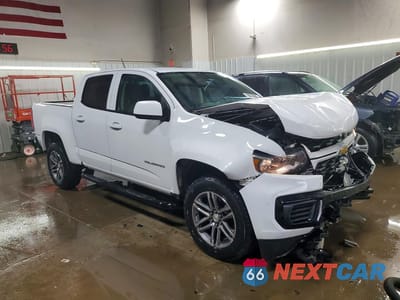 Czwarte zdjęcie samochodu z boku: 2022 CHEV COLORADO VIN:1GCGSBEA1N1301187 - miniatura