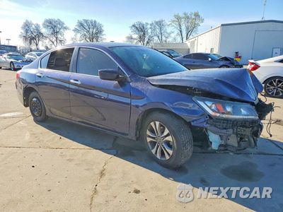 Czwarte zdjęcie samochodu z boku: 2014 HONDA ACCORD LX VIN:1HGCR2F30EA290999 - miniatura