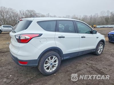 Trzecie zdjęcie samochodu z tyłu: 2018 FORD ESCAPE S VIN:1FMCU0F74JUA27004 - miniatura