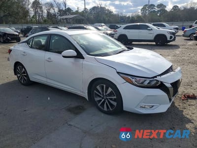 Czwarte zdjęcie samochodu z boku: 2021 NISSAN SENTRA SV VIN:3N1AB8CV4MY230949 - miniatura