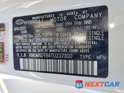 Zdjęcie 13 z 13 samochodu: 2026 GENESIS GV70 2.5T SELECT VIN:KMUMADTB4TU237300 - miniatura