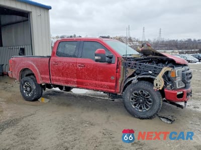Czwarte zdjęcie samochodu z boku: 2021 FORD F250 SUPER DUTY VIN:1FT8W2BT1MED25219 - miniatura