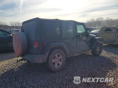 Trzecie zdjęcie samochodu z tyłu: 2017 JEEP WRANGLER UNLIMITED SPORT VIN:1C4BJWDG4HL530479 - miniatura