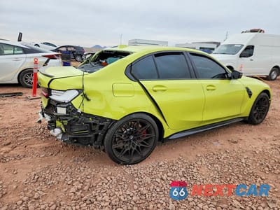 Trzecie zdjęcie samochodu z tyłu: 2025 BMW M3 COMPETITION VIN:WBS33HJ05SFT85243 - miniatura