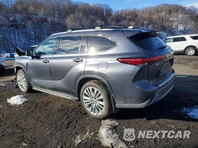 Drugie zdjęcie samochodu z przodu: 2023 TOYOTA HIGHLANDER HYBRID LIMITED VIN:5TDEBRCH1PS133279 - miniatura