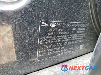 Zdjęcie 13 z 13 samochodu: 2020 JAGUAR XF PRESTIGE VIN:SAJBK4FX3LCY84972 - miniatura