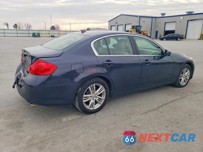 Trzecie zdjęcie samochodu z tyłu: 2011 INFINITI G37 SEDAN JOURNEY VIN:JN1CV6AP6BM502894 - miniatura