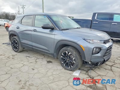 Czwarte zdjęcie samochodu z boku: 2022 CHEVROLET TRAILBLAZER LS VIN:KL79MMS25NB116319 - miniatura