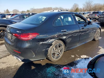 Trzecie zdjęcie samochodu z tyłu: 2023 MERCEDES-BENZ C 300 4MATIC VIN:W1KAF4HB5PR133784 - miniatura