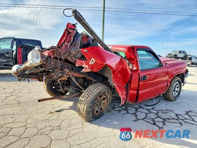 Trzecie zdjęcie samochodu z tyłu: 2006 CHEVROLET SILVERADO K1500 VIN:3GCEK14Z76G153137 - miniatura