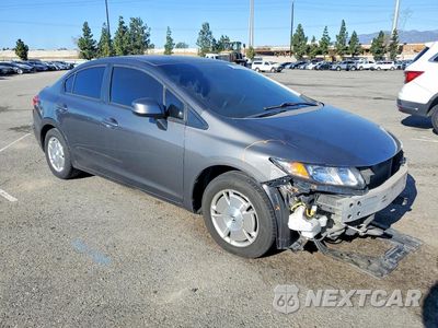 Czwarte zdjęcie samochodu z boku: 2012 HONDA CIVIC HF VIN:2HGFB2F61CH519605 - miniatura