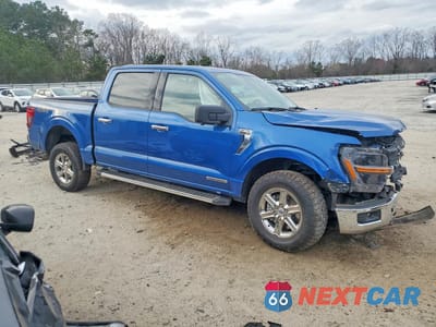 Czwarte zdjęcie samochodu z boku: 2024 FORD F150 XLT VIN:1FTFW3LD6RFA26136 - miniatura