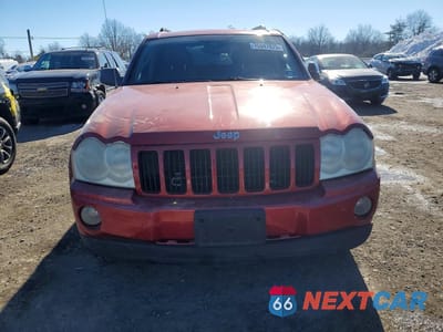 Piąte zdjęcie samochodu w środku: 2005 JEEP GRAND CHEROKEE LAREDO VIN:1J4GR48KX5C646762 - miniatura