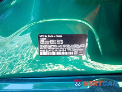 Zdjęcie 13 z 13 samochodu: 2024 BMW M3 COMPETITION VIN:WBS43AY03RFS16186 - miniatura