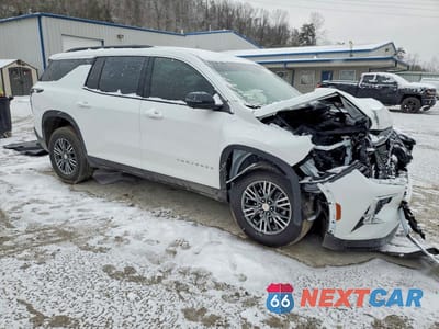 Czwarte zdjęcie samochodu z boku: 2025 CHEVROLET TRAVERSE LT VIN:1GNERGRS7SJ235122 - miniatura