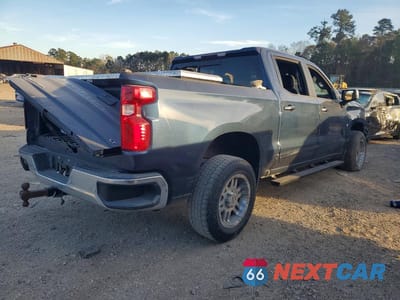 Trzecie zdjęcie samochodu z tyłu: 2022 CHEVROLET SILVERADO LTD C1500 LT VIN:3GCPWCET4NG115995 - miniatura