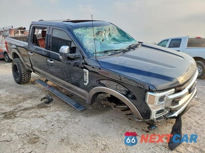 Czwarte zdjęcie samochodu z boku: 2022 FORD F250 SUPER DUTY VIN:1FT7W2BT1NED52515 - miniatura