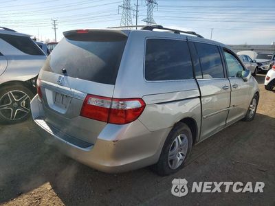 Trzecie zdjęcie samochodu z tyłu: 2007 HONDA ODYSSEY EX VIN:5FNRL38477B449212 - miniatura