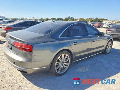 Trzecie zdjęcie samochodu z tyłu: 2015 AUDI A8 QUATTRO VIN:WAUJGAFD9FN005299 - miniatura