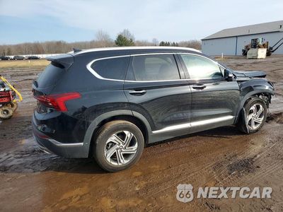 Trzecie zdjęcie samochodu z tyłu: 2022 HYUNDAI SANTA FE SEL VIN:5NMS6DAJ2NH414832 - miniatura