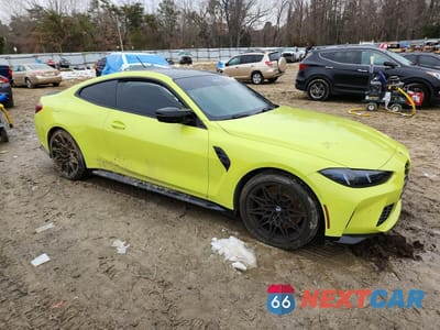 Czwarte zdjęcie samochodu z boku: 2025 BMW M4 COMPETITION VIN:WBS33HK08SCS38673 - miniatura