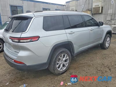 Trzecie zdjęcie samochodu z tyłu: 2021 JEEP GRAND CHEROKEE L LIMITED VIN:1C4RJKBG9M8121305 - miniatura