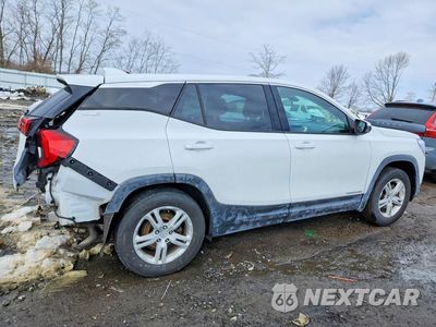 Trzecie zdjęcie samochodu z tyłu: 2018 GMC TERRAIN SLE VIN:3GKALMEV4JL401406 - miniatura