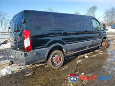Trzecie zdjęcie samochodu z tyłu: 2015 FORD TRANSIT T-350 VIN:1FBZX2ZMXFKA83345 - miniatura