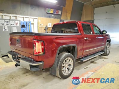 Trzecie zdjęcie samochodu z tyłu: 2017 GMC SIERRA K1500 SLT VIN:3GTU2NEC6HG265170 - miniatura