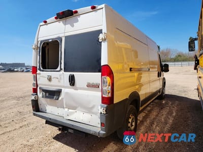 Trzecie zdjęcie samochodu z tyłu: 2014 RAM PROMASTER 2500 DELIVERY VAN VIN:3C6TRVDD9EE125890 - miniatura
