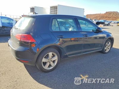 Trzecie zdjęcie samochodu z tyłu: 2015 VOLKSWAGEN GOLF TDI VIN:3VW2A7AU3FM069624 - miniatura