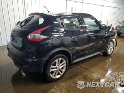 Trzecie zdjęcie samochodu z tyłu: 2016 NISSAN JUKE VIN:JN8AF5MV8GT655302 - miniatura