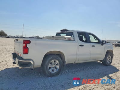 Trzecie zdjęcie samochodu z tyłu: 2023 CHEVROLET SILVERADO C1500 VIN:1GCRAAED8PZ302888 - miniatura