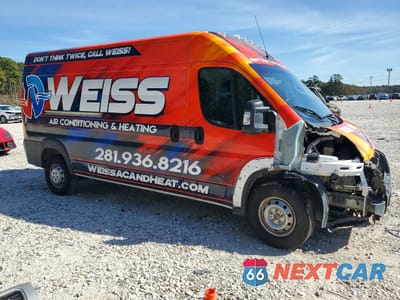 Czwarte zdjęcie samochodu z boku: 2021 RAM PROMASTER 2500 UTILITY / SERVICE VAN VIN:3C6LRVDGXME513915 - miniatura