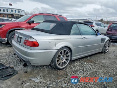 Trzecie zdjęcie samochodu z tyłu: 2006 BMW M3 VIN:WBSBR93446PK12393 - miniatura