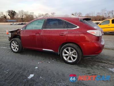 Drugie zdjęcie samochodu z przodu: 2011 LEXUS RX 350 VIN:2T2ZK1BA7BC056891 - miniatura