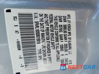 Zdjęcie 13 z 13 samochodu: 2003 HONDA ODYSSEY EXL VIN:5FNRL18093B015918 - miniatura