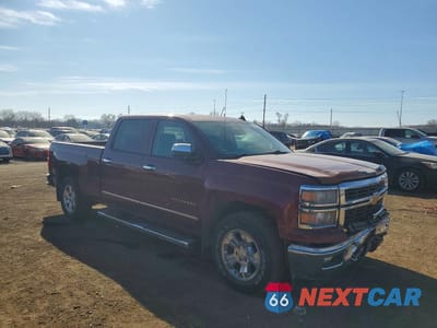 Czwarte zdjęcie samochodu z boku: 2014 CHEVROLET SILVERADO K1500 LTZ VIN:3GCUKSEC6EG109415 - miniatura