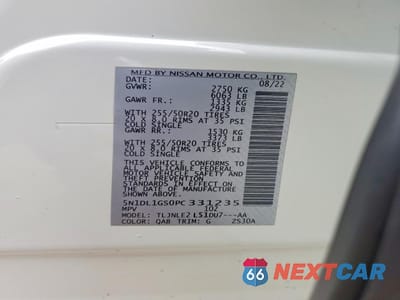 Zdjęcie 13 z 14 samochodu: 2023 INFINITI QX60 SENSORY VIN:5N1DL1GS0PC331235 - miniatura