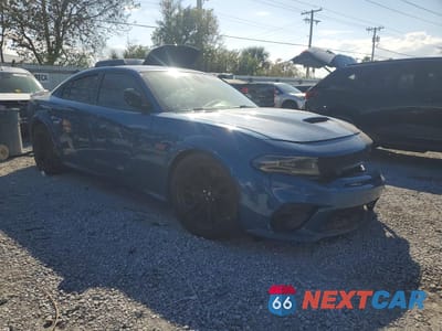 Czwarte zdjęcie samochodu z boku: 2023 DODGE CHARGER SCAT PACK VIN:2C3CDXGJ6PH659820 - miniatura