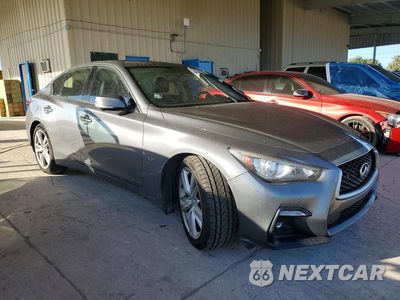 Czwarte zdjęcie samochodu z boku: 2019 INFINITI Q50 3.0T SIGNATURE EDITION VIN:JN1EV7AR8KM591206 - miniatura