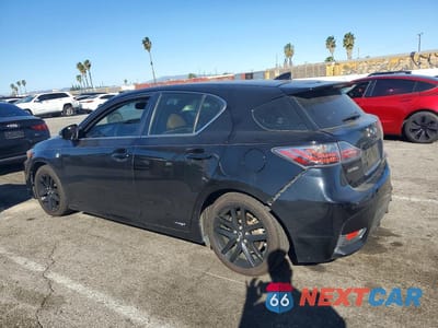 Drugie zdjęcie samochodu z przodu: 2014 LEXUS CT 200 VIN:JTHKD5BH2E2178791 - miniatura