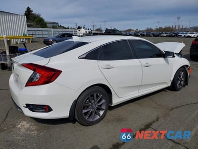 Trzecie zdjęcie samochodu z tyłu: 2019 HONDA CIVIC EXL VIN:19XFC1F70KE014972 - miniatura