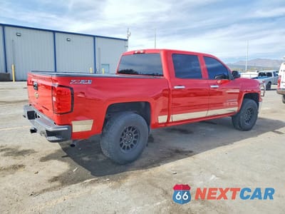 Trzecie zdjęcie samochodu z tyłu: 2014 CHEVROLET SILVERADO K1500 LT VIN:3GCUKREC3EG305143 - miniatura