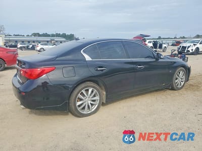 Trzecie zdjęcie samochodu z tyłu: 2015 INFINITI Q50 BASE VIN:JN1BV7AP2FM340608 - miniatura