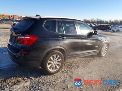 Trzecie zdjęcie samochodu z tyłu: 2016 BMW X3 XDRIVE28I VIN:5UXWX9C53G0D79489 - miniatura
