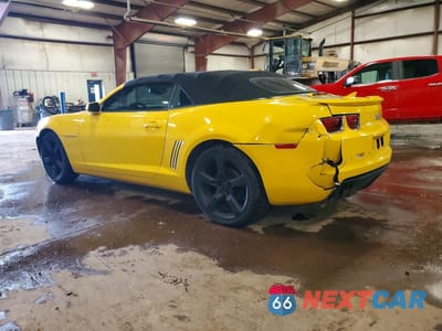 Drugie zdjęcie samochodu z przodu: 2012 CHEVROLET CAMARO LT VIN:2G1FB3D36C9109351 - miniatura