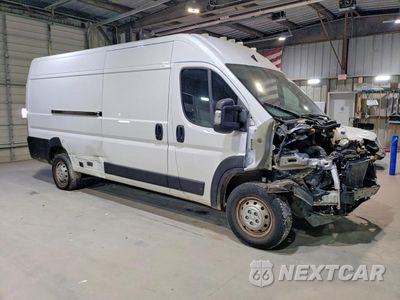 Czwarte zdjęcie samochodu z boku: 2023 RAM PROMASTER 3500 DELIVERY VAN VIN:3C6MRVJG9PE606731 - miniatura